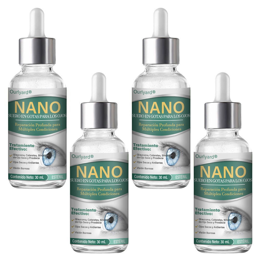 👩⚕️ Suero Nanodrop para Ojos Ourlyard® ✅Adecuado para presbicia, síndrome de ojo seco, glaucoma y cataratas