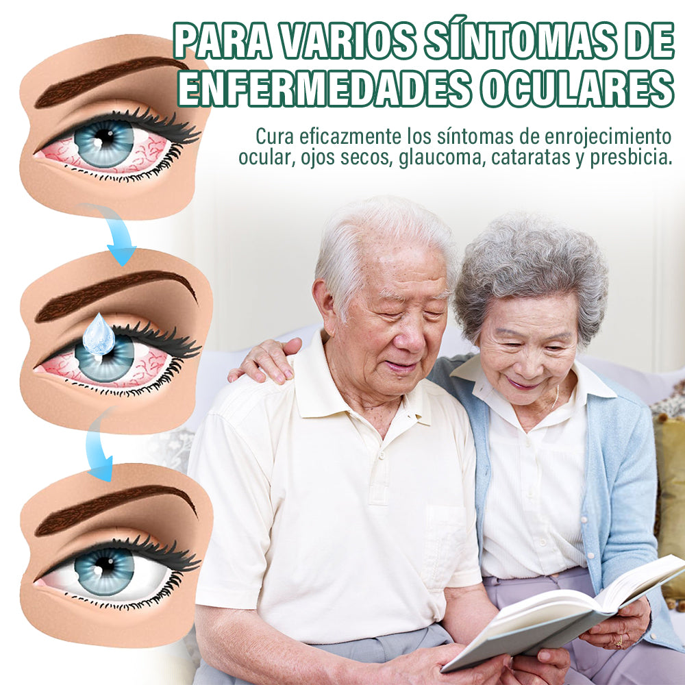 👩⚕️ Suero Nanodrop para Ojos Ourlyard® ✅Adecuado para presbicia, síndrome de ojo seco, glaucoma y cataratas