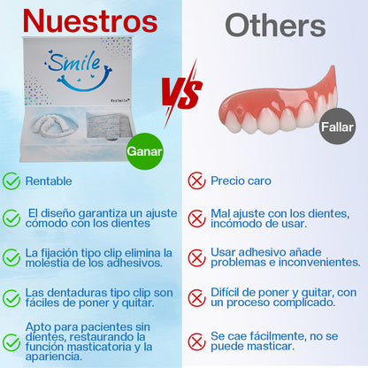 ✅Tienda Oficial | EzySmile™ Dentaduras Moldeables y Tabletas de Limpieza Especializadas 🧑🏼‍⚕️Recomendación de la Asociación Dental Mexicana (ADM)